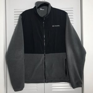 Columbia Fleece full zip jacket size L